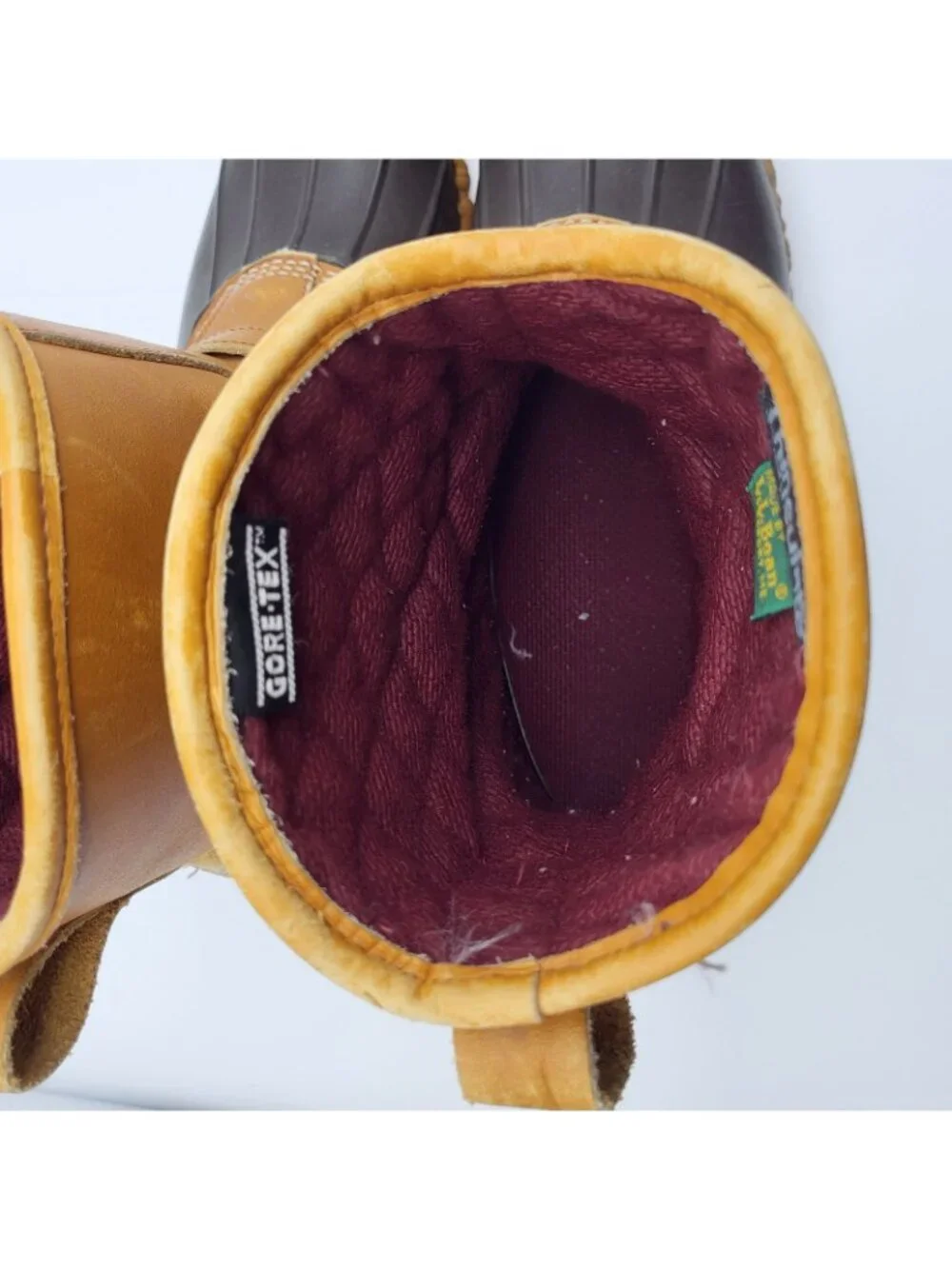 Vintage L.L. Bean Maine Hunting Shoe Boot Mens 10 Usa Made Duck boots Gorpcore